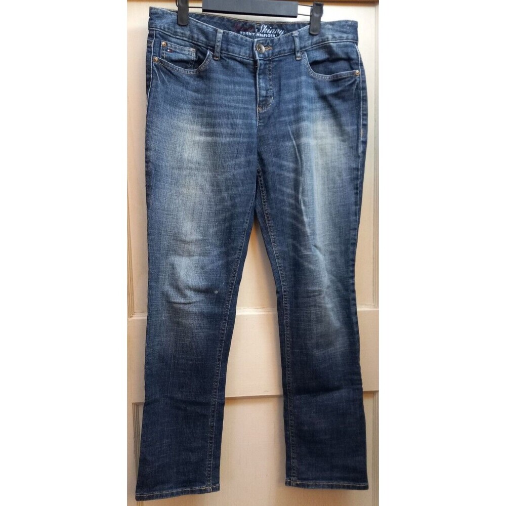 Tommy Hilfiger Spirit Skinny Jeans Women's Size 8A Stretch Medium Wash Denim